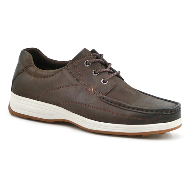 Men leather sneaker H006748